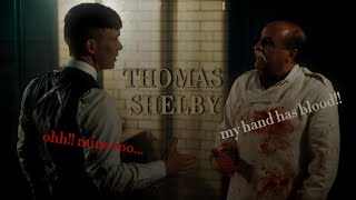 Thomas Shelby my hand has blood 🎶untitled13🎶 peakyblinders thomasshelby [upl. by Ocsicnarf]