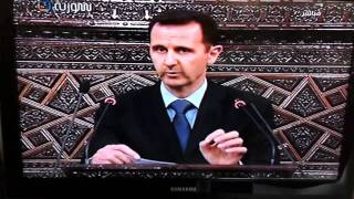 Bashar AlAssad Speech 30032011 14 [upl. by Rennold]