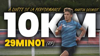 Reportage  Audelà des Limites  Courir le 10 km en moins de 29min00  Le défi de Martin DESMIDT [upl. by Lynn]