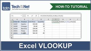 How to use the VLOOKUP function in Excel [upl. by Zoi]