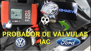 ¿CÓMO PROBAR DE MANERA EFECTIVA LAS VÁLVULAS IAC  Omar VW [upl. by Nava]