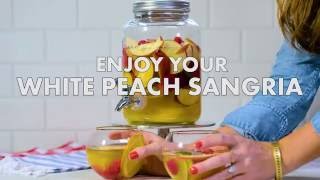 How to Make White Peach Sangria [upl. by Omidyar]