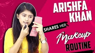 Arishfa Khan’s Everyday Makeup Rountine  Makeup Secrets Revealed  India Forums [upl. by Hairahcaz]