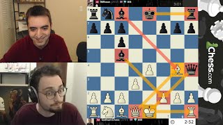 Wow This Is A CRAZY Game Gothamchess vs Eric Rosen [upl. by Harrus]