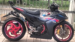 Y16ZR Tayar Besar Style y16zr tayarbesarRempang gtb [upl. by Ilrebmyk]