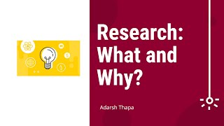 खोजरिसर्च  Learn Easy Way about Research Methodology Nepali Social Sciences Research Series [upl. by Colfin]