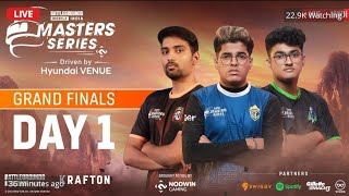 Nodwin Lan Event Watch Party  Grand Finals  Day 1  Battlegrounds Master Series Live 2022 [upl. by Schinica749]