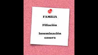 DERECHO DE FAMILIA ARG INSEMINACION CASERA [upl. by Laersi305]