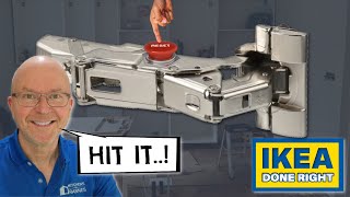 Reusing Ikea Kitchen Hinges Heres How to Reset Them Back To Fresh [upl. by Dickman25]