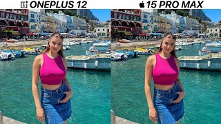 OnePlus 12 VS iPhone 15 Pro Max Camera Test Comparison [upl. by Nevah]