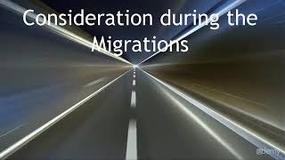 SAP OSDB Migration Series  28 Considerations during Migration [upl. by Nwadahs894]