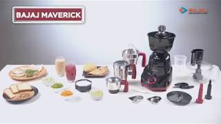 Bajaj Maverick Mixer Grinder  Launch Video [upl. by Spiers]