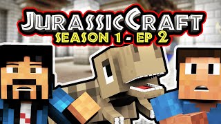 We Found An Underground City  Jurassic Craft Ep 2 [upl. by Cigam]