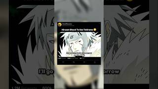 Hiruzen Shock To See Tobirama 😳shorts naruto anime narutofans narutoshippuden narutoexplained [upl. by Imim]