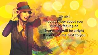 22  Taylor Swift  Karaoke  Instrumental   Lyrics [upl. by Gun]