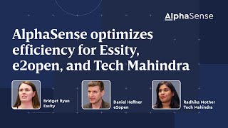 AlphaSense Optimizes Efficiency for Essity e2open and Tech Mahindra [upl. by Asilrac]