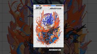 Goku orange x blue embroidery design machineembroidery embroidery animeembroidery anime emb [upl. by Keligot617]