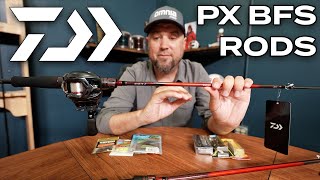 New Daiwa PX BFS Rods  2024 [upl. by Aiza872]