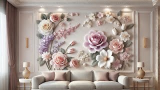 Best 5D wallpaper designs  5D wallpaper ideas  5D wallpaper for living room  5d wallpaper designs [upl. by Aliahs]