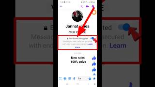 Turn off End to end encrypted on messenger R2 endtoend [upl. by Imuyam]