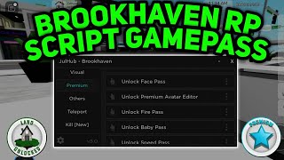 Brookhaven Script Unlock All Gamepass  Kill All  Fluxus Delta Arceus X [upl. by Ynej842]