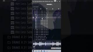 FREE DRAKE X 21 SAVAGE quotHER LOSSquot CHOP SAMPLESLOOPS ROYALTY FREE [upl. by Attenrad776]