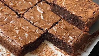 La recette parfaite de brownie  Inratable 🍫 [upl. by Nehtanoj]