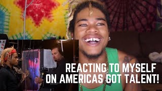 Reacting to MYSELF on AMERICAS GOT TALENT quotViolinist Brian King Joseph STUNSquot REACTION [upl. by Terr]