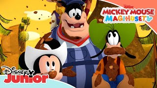 Istyven  Mickey Mouse Magihuset  Disney Junior Danmark [upl. by Leavy]