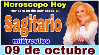 horoscopo de hoy Sagitario  Horóscopo Diario  Sagitario  09 de octubre de 2024 [upl. by Lithea411]