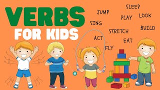 Verbs for Kids  What is a verb  Learn how to identify and use a verb in a sentence [upl. by Painter581]