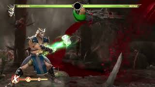 Shao Kahn VS Reptile [upl. by Recnal]