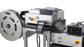 Lateral Flow Test Strip Cutter with Roll Feed and Bottle Collection Options [upl. by Royd]