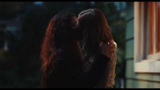 Euphoria  Kissing Scenes — Rue and Jules Zendaya and Hunter Schafer [upl. by Ahtebbat983]