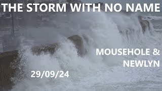 The Storm with No Name  Huge Waves in Mousehole amp Newlyn Cornwall 29th Sept 2024 [upl. by Lightfoot]