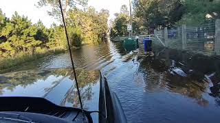 101324 Withlacoochee River flooding off Puckett Rd and River road [upl. by Gilges]