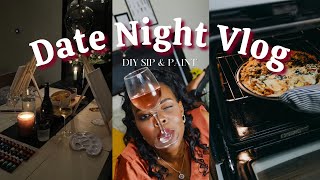 Sip amp Paint Date Night Surprising My Boyfriend  HACKS for a Romantic Evening [upl. by Canning]