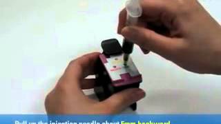 HP 60 60XL TriColour Ink Cartridge  Refill Instructions  Ink Refill Instructions [upl. by Lotsirb]