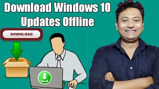 How to Download Windows 10 Update Offline and Install Manually Update  How to Update Windows 10 [upl. by Urbani852]