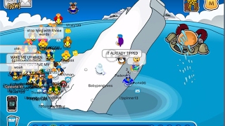 12 Years Tipping The Iceberg in Club Penguin Tipping The Iceberg [upl. by Idroj]