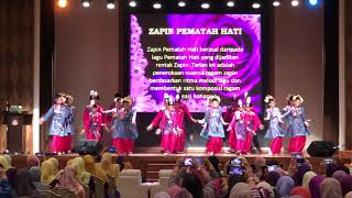 PERMATA Seni Tari  Zapin Pematah Hati  Puspanita 2019 [upl. by Mabelle]