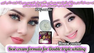 Best cream formula for Double triple whitingHonest reviewKOMAL beauty voice [upl. by Burnett]