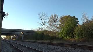 MN Hi 1340 thru Pewaukee WI on 101824 w193  82 22 min late [upl. by Elyrad]