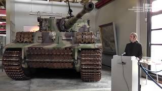 Das Panzermuseum VidCast  Veranstaltung TigerEinweihung [upl. by Ball3]