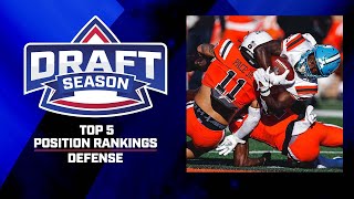 Draft Season Top 5 Position Rankings  Defense  New York Giants [upl. by Esinert205]