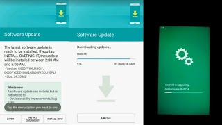 On7 and j3 got the New FOTA update  Android Tech [upl. by Icyac787]