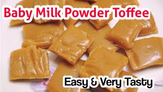 Home Made Baby Milk Powder Toffee  பால் பவுடர் மிட்டாய்  Banana Leaf Recipes [upl. by Georgianne]