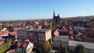 Aussicht vom Hoher Turm in Quedlinburg [upl. by Fauman]