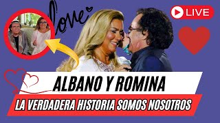 ALBANO CARRISI Y ROMINA POWER ¡la verdadera historia somos nosotros [upl. by Okorih]