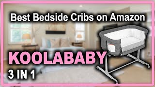 KoolaBaby 3 in 1 Baby Bassinet Bedside Sleeper amp Playpen  Best Bassinet Bedside Sleeper 2022 [upl. by Peck]